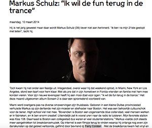 markus schultz marcelineke 300x253 - DJ Markus Schulz wil de fun terug in de trance