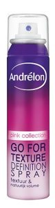 Andrélon Pink Styling Go For Texture Definition Spraymg 80x300 - Andrélon-Pink-Styling-Go-For-Texture-Definition-Spraymg