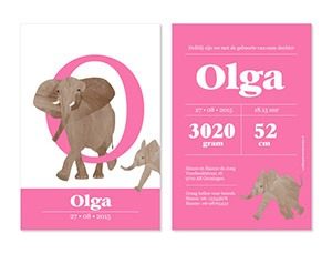 vrolijkegeboortekaartjes NL 04 Vrolijkegeboortekaartjes olifantmg 300x229 - Geïllustreerde geboortekaartjes