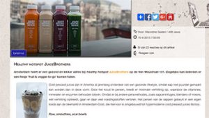 blog smoothies fronza marcelineke 300x170 - Blog Healthy hotspot JuiceBrothers