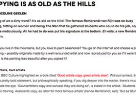 Zart-blog: Copying is as Old as the Hills